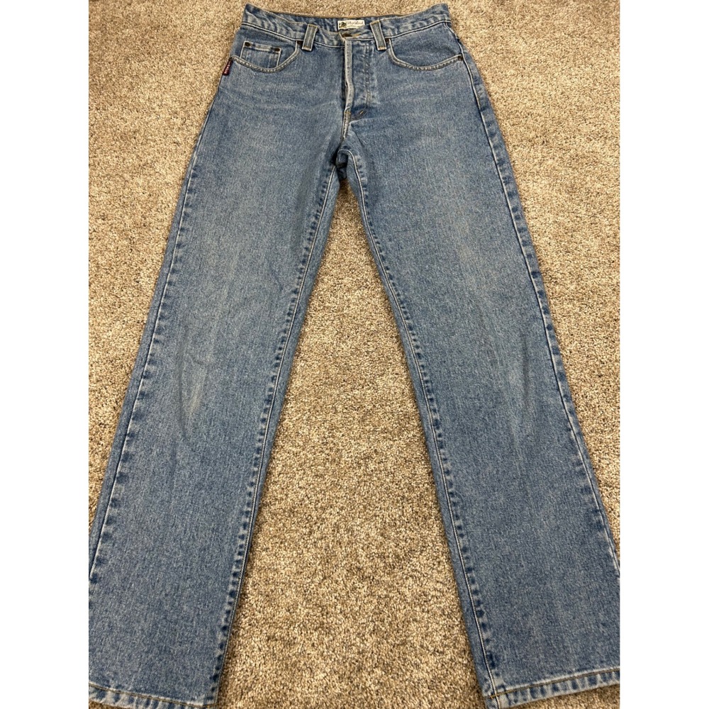 Big Rock Clothing Company Vintage High Rise Straight Leg Jean USA size 7 #0840
